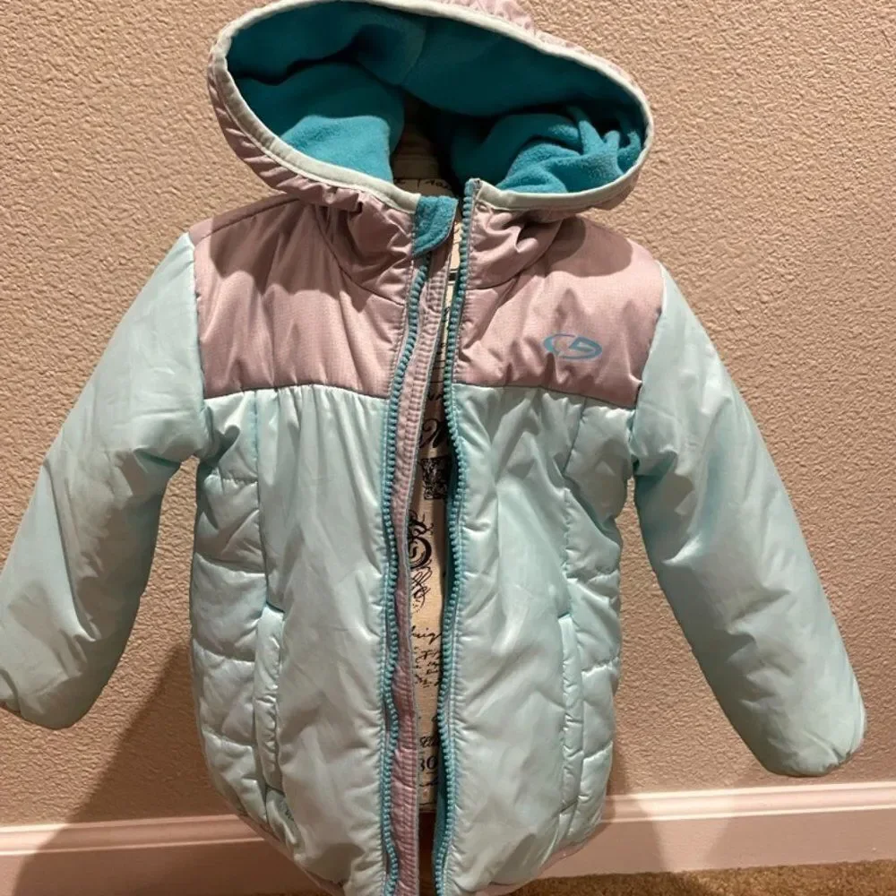 NWOT Champion Hooded Toddler Puffer Jacket Size 3T